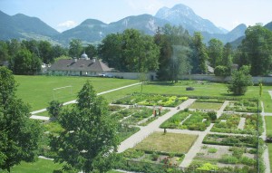 Herbarium - ogród przyklasztorny w Admont