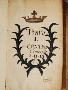 Strona tytułowa XVIII- wiecznego zielnika Boretiusa